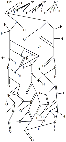 tricatechol hexalactam-bismuth(III) complex