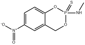 N-Methyl-6-nitro-4H-1,3,2-benzodioxaphosphorin-2-amine 2-sulfide 2-sulfide