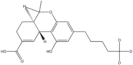 ()-11-nor-9-carboxy-Δ9-THC-d3 (solution)