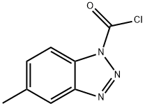 1H-Benzotriazole-1-carbonylchloride,5-methyl-(9CI)