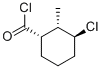 Cyclohexanecarbonyl chloride, 3-chloro-2-methyl-, (1alpha,2alpha,3beta)- (9CI)