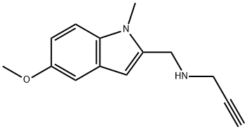 2-(N-(2-propynyl)aminomethyl)-1-methyl-5-methoxyindole