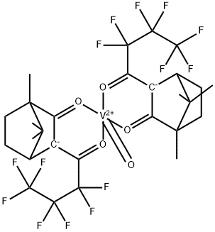 双[3-(七氟丙基羟基亚甲基)-(+)-樟脑酸]氧钒(IV)