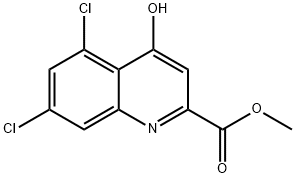 METHYL 5,7-DICHLORO-4-HYDROXYQUINOLINE-2-CARBOXYLATE