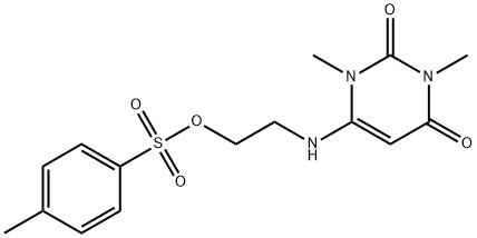 1,3-二甲基-6-[2-(对甲基苯磺酰氧基)乙基胺]-2,4(1H.3H)-嘧啶双酮