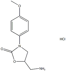 5-(AMINOMETHYL)-3-(4-METHOXYPHENYL)-1,3-OXAZOLIDIN-2-ONE HYDROCHLORIDE