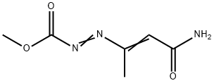 Diazenecarboxylic  acid,  (3-amino-1-methyl-3-oxo-1-propenyl)-,  methyl  ester  (9CI)
