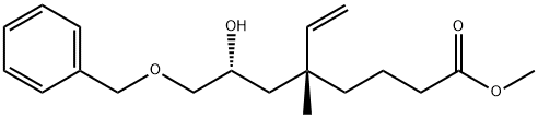 (5R,7R)-8-BENZYLOXY-7-HYDROXY-5-METHYL-5-VINYL-OCTANOIC ACID METHYL ESTER