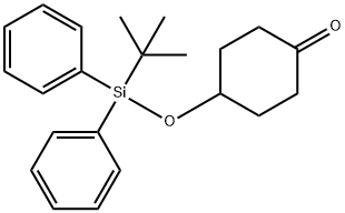 CYCLOHEXANONE, 4-[[(1,1-DIMETHYLETHYL)DIPHENYLSILYL]OXY]-
