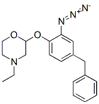 ((2-azido-4-benzyl)phenoxy)-N-ethylmorpholine