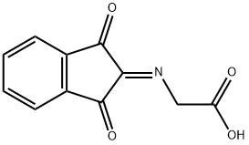 indane-1,3-dione-2-imine-N-acetic acid