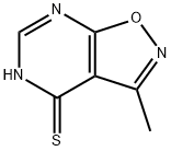 Isoxazolo[5,4-d]pyrimidine-4(5H)-thione, 3-methyl- (9CI)