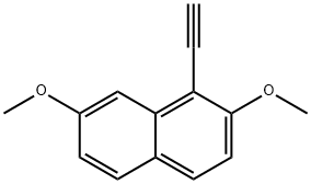 1-ethynyl-2,7-dimethoxynaphthalene