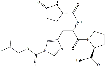 5-Oxo-L-Pro-1-[(2-methylpropoxy)carbonyl]-L-His-L-Pro-NH2