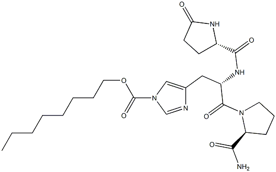 5-Oxo-L-Pro-1-[(octyloxy)carbonyl]-L-His-L-Pro-NH2