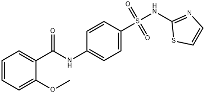 2-methoxy-N-{4-[(1,3-thiazol-2-ylamino)sulfonyl]phenyl}benzamide
