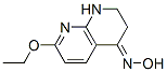 1,8-Naphthyridin-4(1H)-one,7-ethoxy-2,3-dihydro-,oxime,(E)-(9CI)