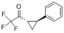 Ethanone, 2,2,2-trifluoro-1-(2-phenylcyclopropyl)-, (1S-trans)- (9CI)