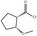 Cyclopentanecarbonyl chloride, 2-methoxy-, (2R-cis)- (9CI)