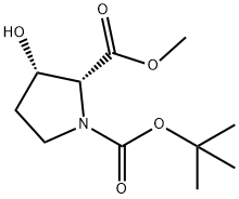 1-tert-butyl 2-methyl (2R,3S)-3-hydroxypyrrolidine-1,2-dicarboxylate