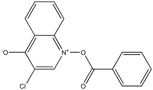 1-(Benzoyloxy)-3-chloro-4-hydroxyquinolinium  hydroxide,  inner  salt  (6CI)