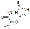 Acetic  acid,  [(1,5-dihydro-5-thioxo-4H-1,2,4-triazol-4-yl)amino]oxo-  (9CI)