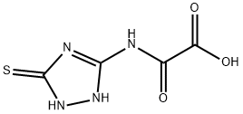Acetic  acid,  [(4,5-dihydro-5-thioxo-1H-1,2,4-triazol-3-yl)amino]oxo-  (9CI)