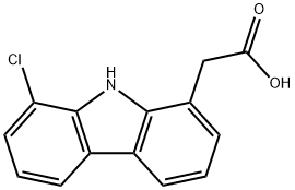 9H-Carbazole-1-acetic acid, 8-chloro-