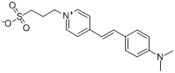 3-(4-[(E)-2-[4-(DIMETHYLAMINO)PHENYL]VINYL]PYRIDINIUM-1-YL)PROPANE-1-SULFONATE