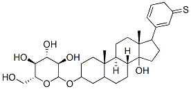 17-(3'-thiophenyl)androstane-3,14-diol 3-glucopyranoside