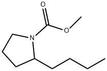 1-Pyrrolidinecarboxylic  acid,  2-butyl-,  methyl  ester