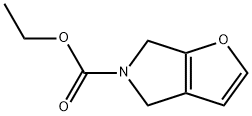 5H-Furo[2,3-c]pyrrole-5-carboxylic  acid,  4,6-dihydro-,  ethyl  ester