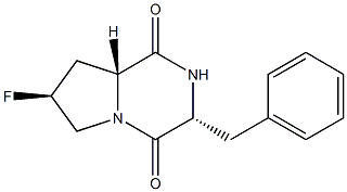 cyclo(phenylalanyl-4-fluoro-prolyl)