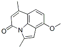 2,6-dimethyl-9-methoxy-4H-pyrrolo(3,2,1-ij)quinolin-4-one
