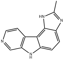 Pyrido[4,3:4,5]pyrrolo[3,2-e]benzimidazole,  1,6-dihydro-2-methyl-