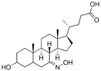 3-hydroxy-7-(hydroxyimino)cholanic acid