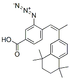 3-azido-4-(2-(5,6,7,8-tetrahydro-5,5,8,8-tetramethyl-2-naphthalenyl)-1-propen-1-yl)benzoic acid