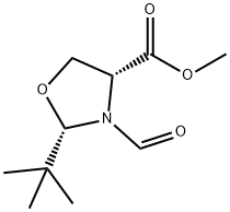 (2S,4R)-2-(tert-Butyl)-3-formyl-4-oxazolidinecarboxylic Acid Methyl Ester
