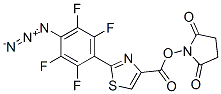 succinimidyl 2-(4-azido-2,3,5,6-tetrafluorophenyl)thiazole-4-carboxylate