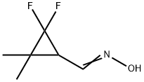 Cyclopropanecarboxaldehyde, 2,2-difluoro-3,3-dimethyl-, oxime (9CI)