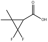 Cyclopropanecarboxylic acid, 2,2-difluoro-3,3-dimethyl- (9CI)
