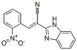 (Z)-2-(1H-benzoimidazol-2-yl)-3-(2-nitrophenyl)prop-2-enenitrile