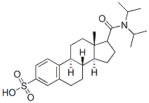 17-(N,N-diisopropylcarbamoyl)estra-1,3,5(10)-triene-3-sulfonic acid