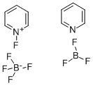 1-Fluoropyridinium heptafluorodiborate鮬yridine complex