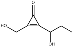 2-Cyclopropen-1-one, 2-(hydroxymethyl)-3-(1-hydroxypropyl)- (9CI)