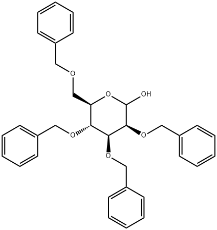(3S,4S,5R,6R)-3,4,5-tris(Benzyloxy)-6-((benzyloxy)methyl)tetrahydro-2H-pyran-2-ol