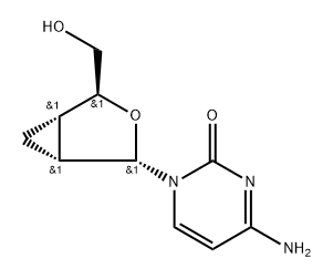 2',3'-dideoxy-2',3'-methanocytidine