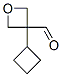 3-Oxetanecarboxaldehyde, 3-cyclobutyl- (9CI)