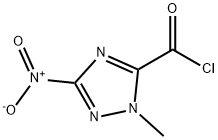 1H-1,2,4-Triazole-5-carbonylchloride,1-methyl-3-nitro-(9CI)