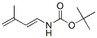 Carbamic acid, (3-methyl-1,3-butadienyl)-, 1,1-dimethylethyl ester, (E)- (9CI)